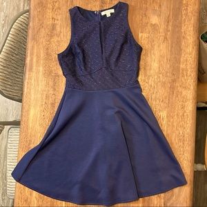 Francesca’s Navy Dress